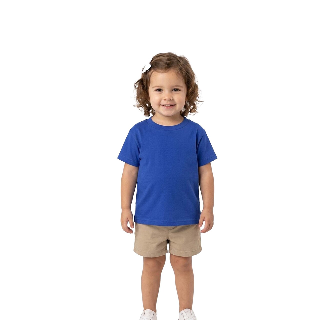 Rabbit Skins Toddler Cotton Jersey Crew Neck Short Sleeve Tee